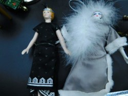 lot 10 porc dolls flappers